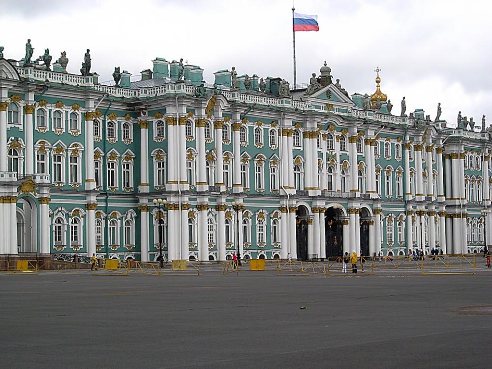 Building Winter Palace Peter Russia Building Winter Palace Peter Russia