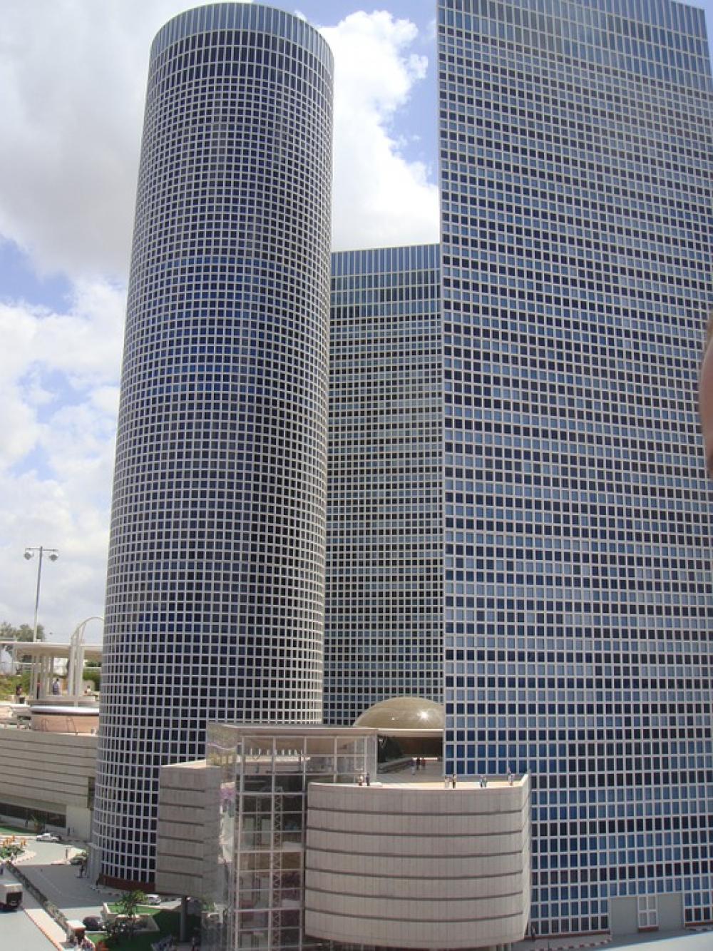 Building Modern Israel High Rise Skyscraper Building Modern Israel High Rise Skyscraper
