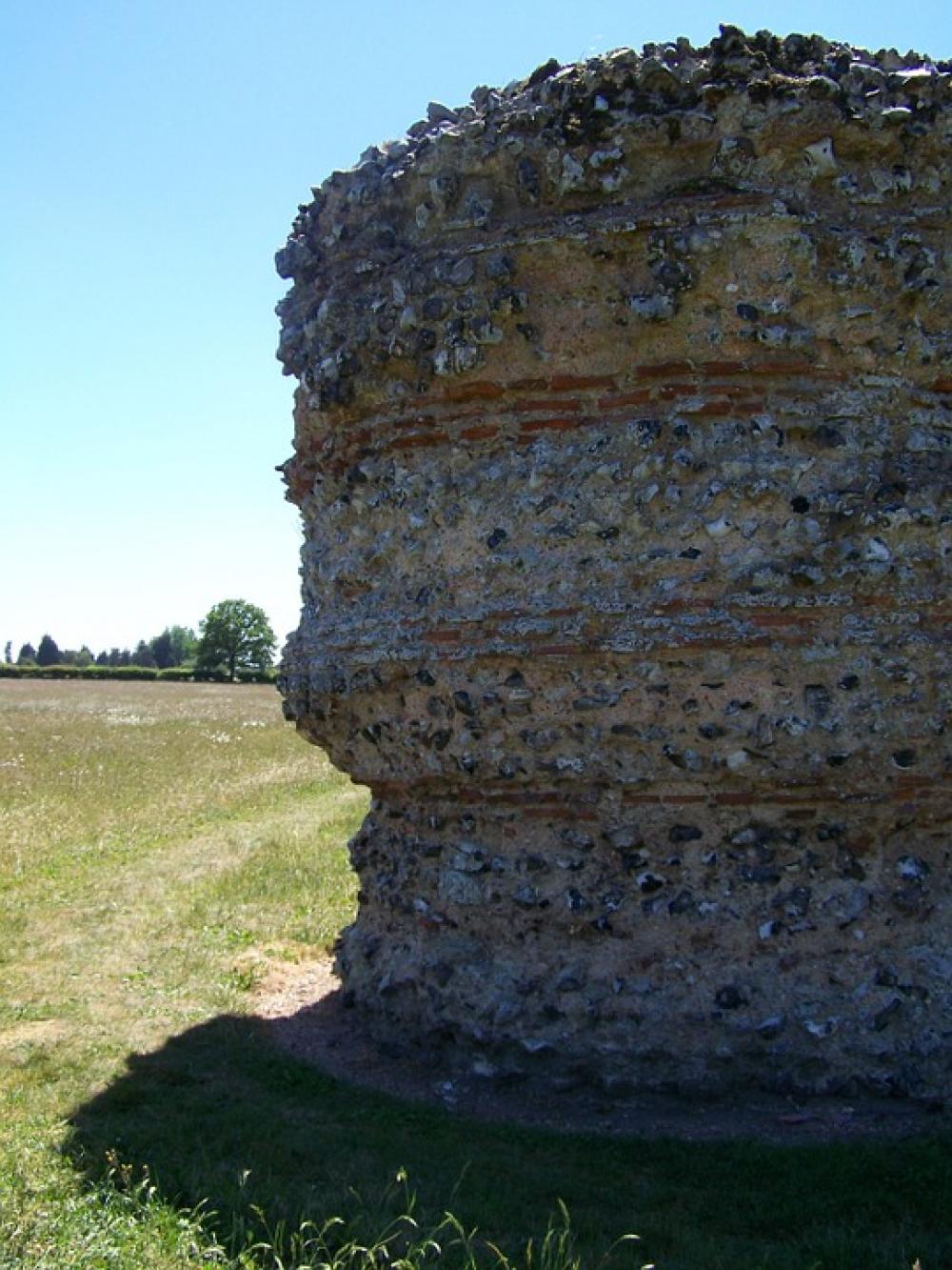 Burgh Castle Norfolk Famous Place Burgh Castle Norfolk Famous Place