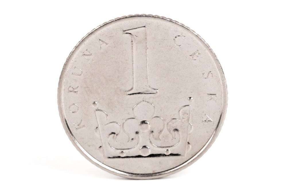 Business Cash Coin Czech Crown Currency Czech Business Cash Coin Czech Crown Currency Czech