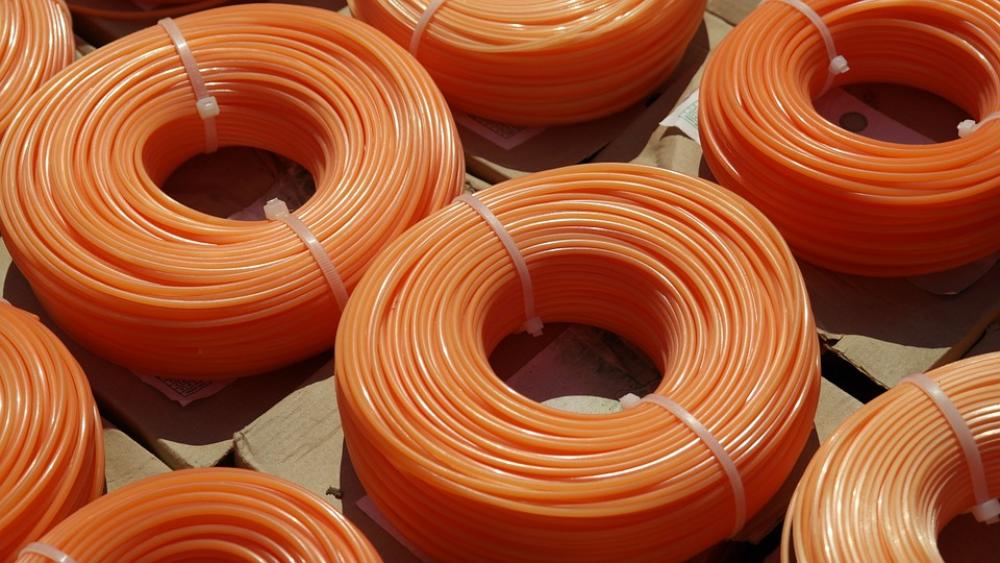 Cable Orange Work Grasstrimmers Garden Neon Colors Cable Orange Work Grasstrimmers Garden Neon Colors