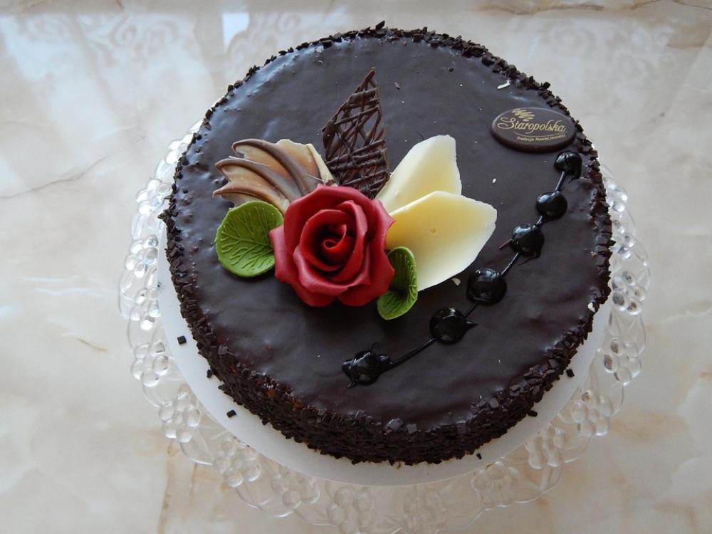 Cake Rose Chocolate Cake Rose Chocolate
