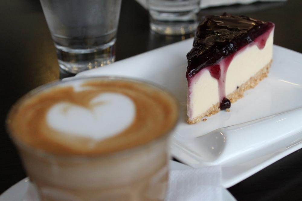 Cake Coffee Latte Macchiato Food Beverages Hot Cake Coffee Latte Macchiato Food Beverages Hot