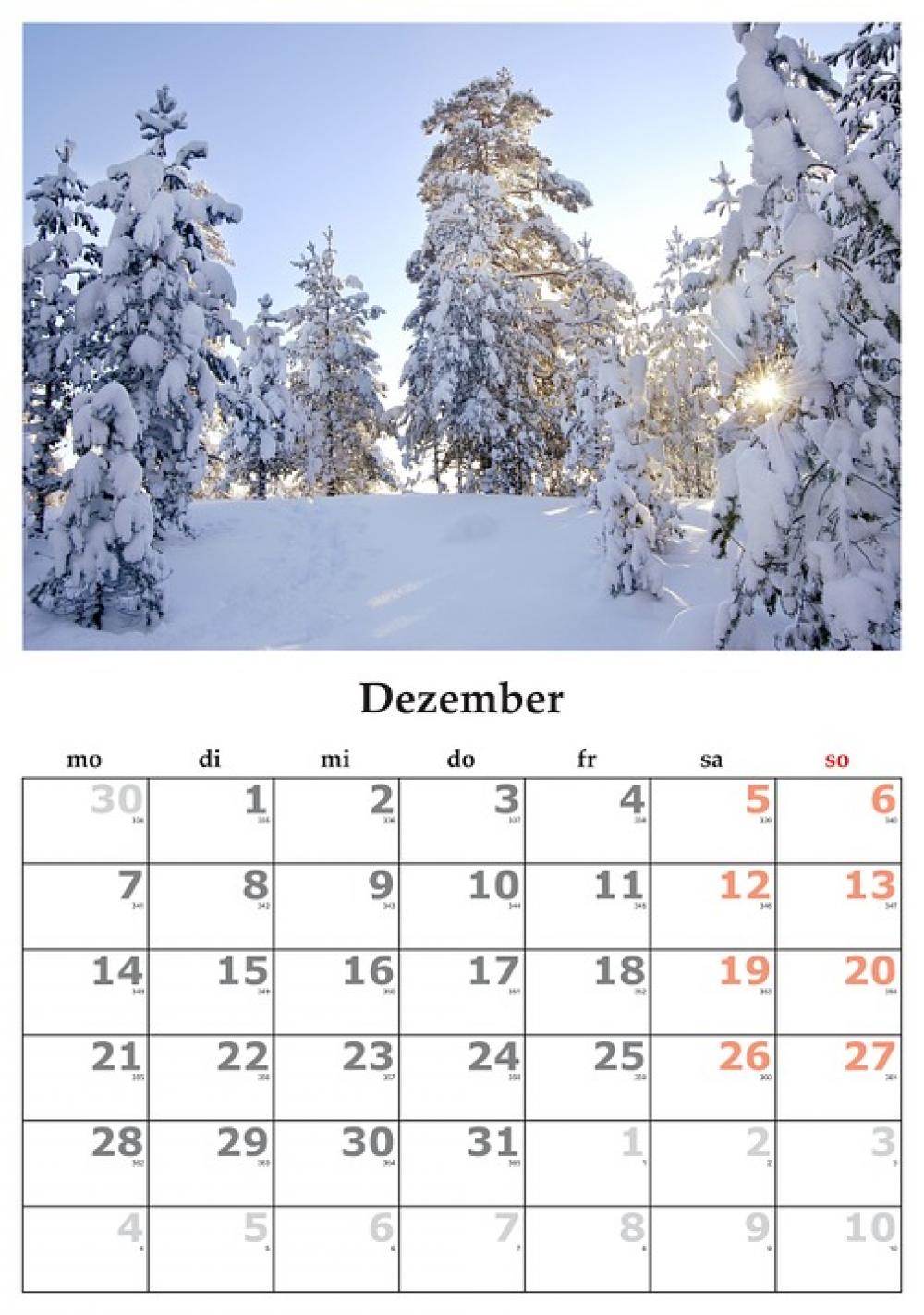 Calendar Month December December 2015 Calendar Month December December 2015