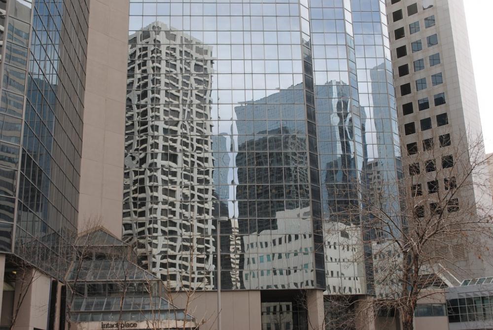 Canada Calgary Skyscraper Mirror Downtown Houses Canada Calgary Skyscraper Mirror Downtown Houses