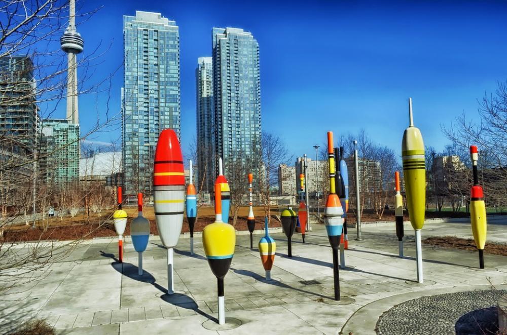 Canoe Landing Park Art Artwork Toronto Canada Canoe Landing Park Art Artwork Toronto Canada