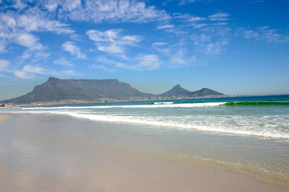 Cape Town Beach Table Mountain Cape Town Beach Table Mountain