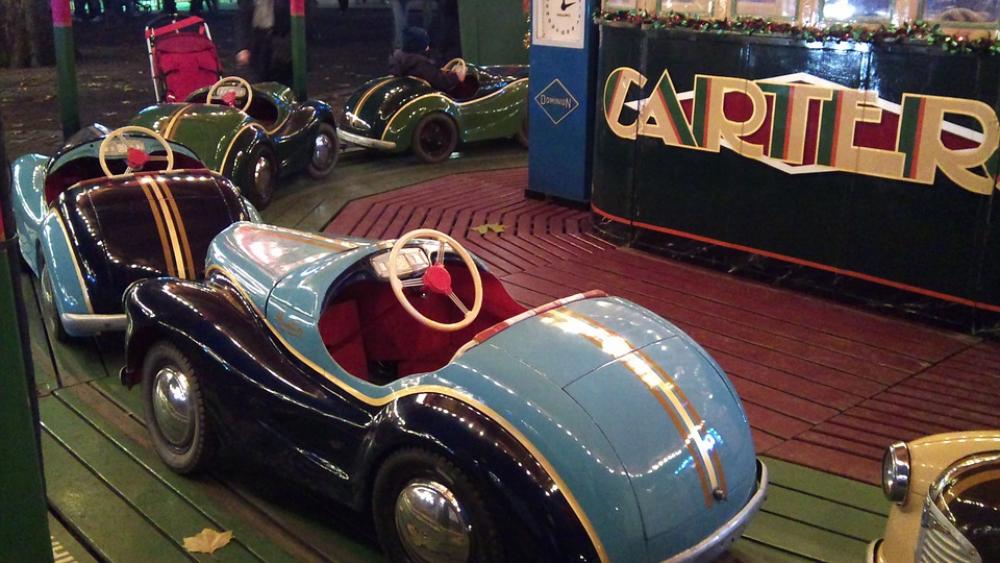 Car Vintage Retro Child Fairground Attraction Car Vintage Retro Child Fairground Attraction