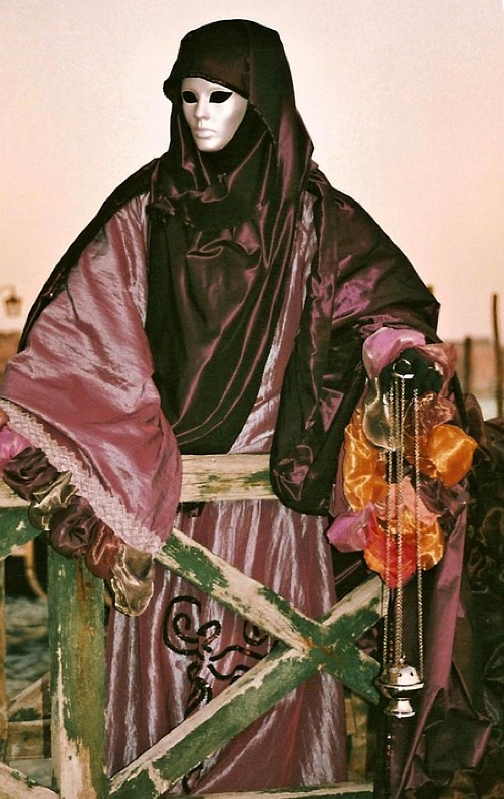 Carnival Mask Figure Ritual Venice Italy Carnival Mask Figure Ritual Venice Italy
