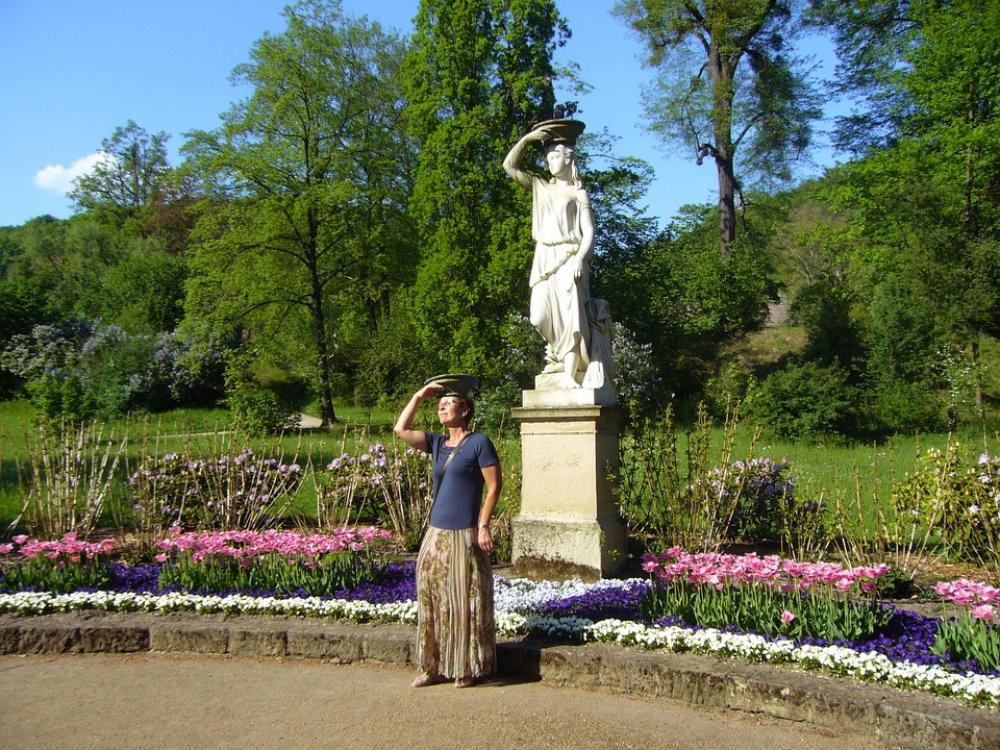 Castle Park Pillnitz Sculpture Assembly Sculptor Castle Park Pillnitz Sculpture Assembly Sculptor