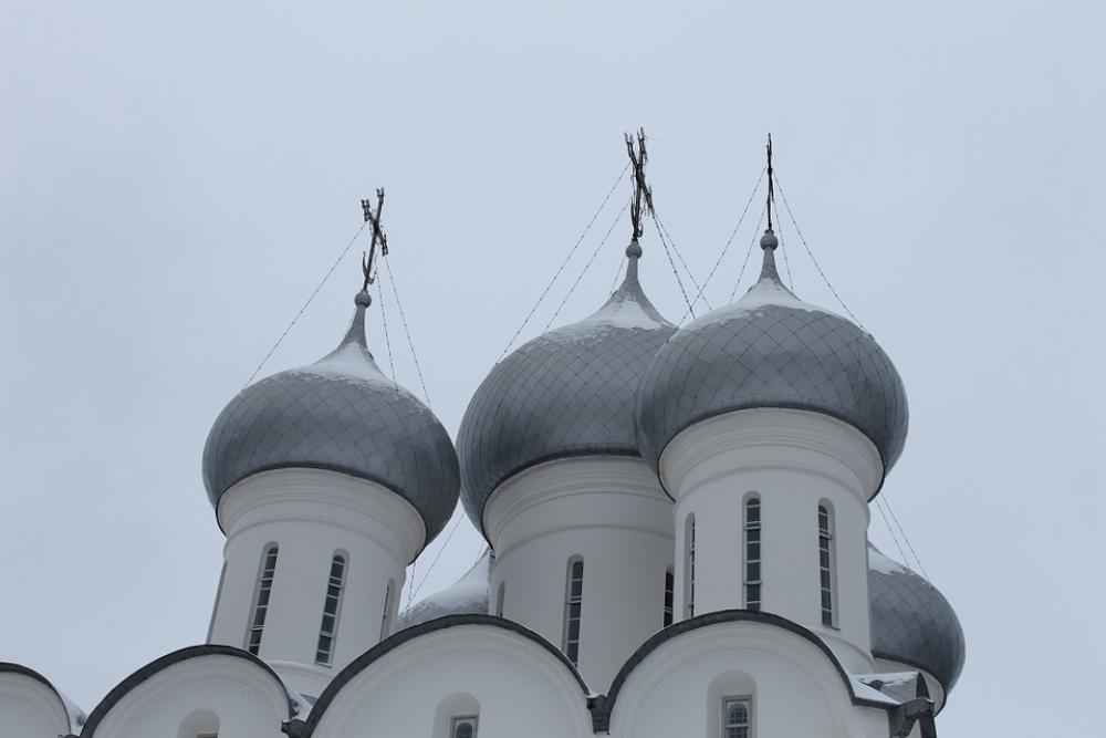 Cathedral Dome Vologda The Kremlin Church Cathedral Dome Vologda The Kremlin Church