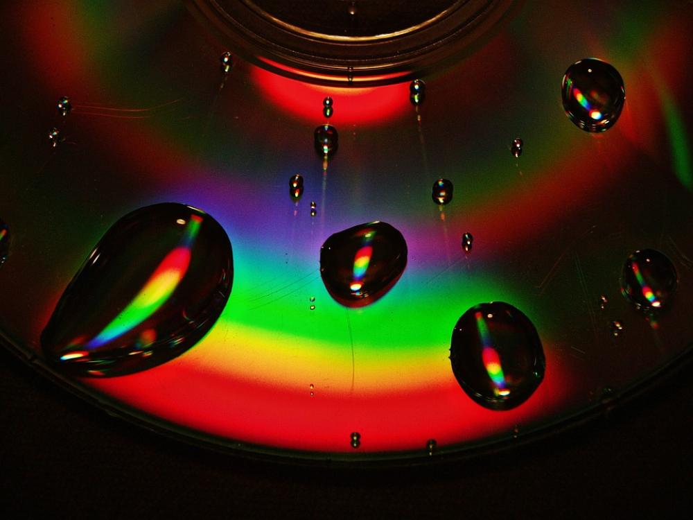 Cd Drops Of Water Colors Cd Drops Of Water Colors