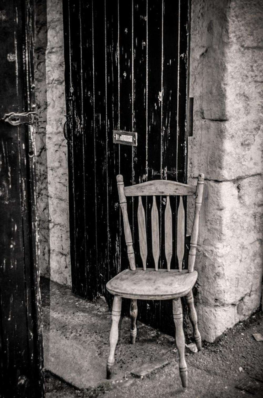 Chair Wooden Black Wood Pine Craft Brown Seat Chair Wooden Black Wood Pine Craft Brown Seat