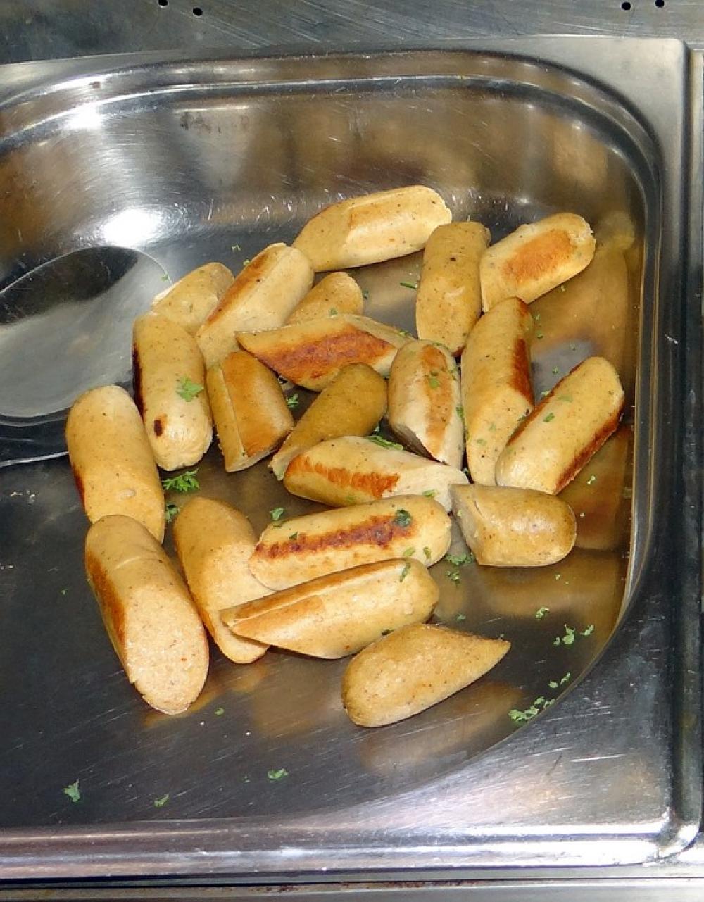 Chicken Sausages Food Cuisine Breakfast India Chicken Sausages Food Cuisine Breakfast India