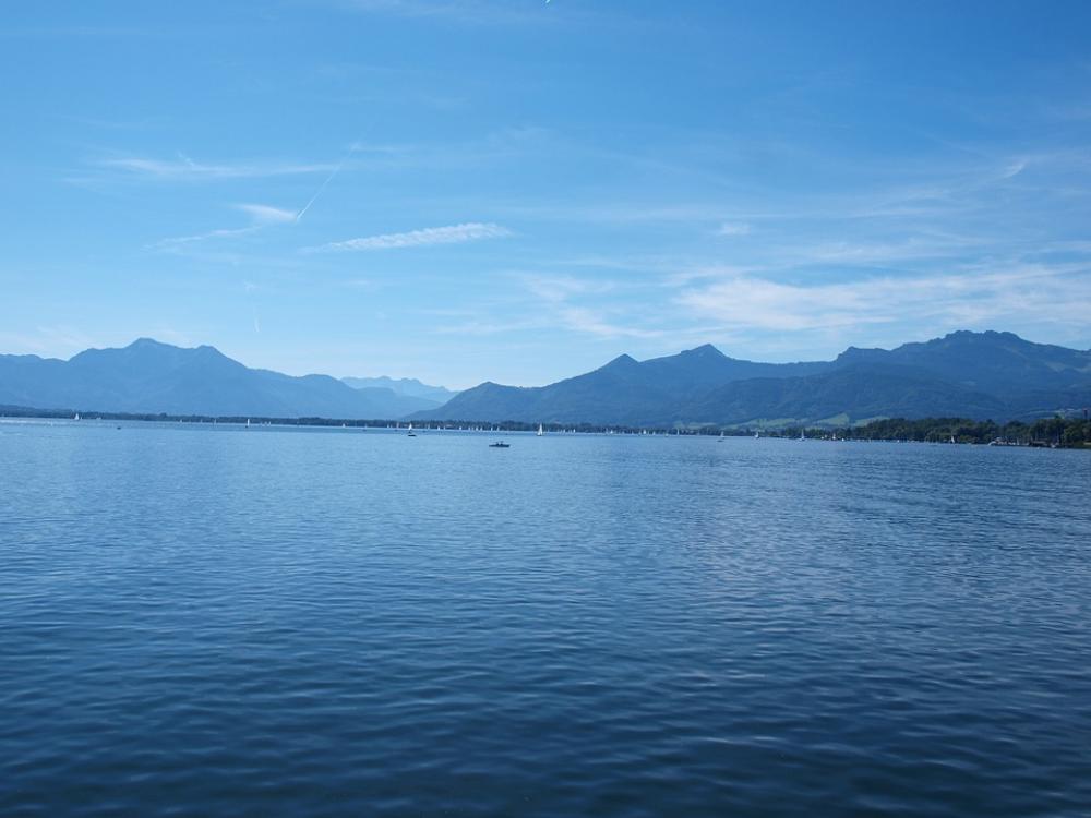 Chiemsee Water Sky Lake Rest Idyll Mountains Chiemsee Water Sky Lake Rest Idyll Mountains