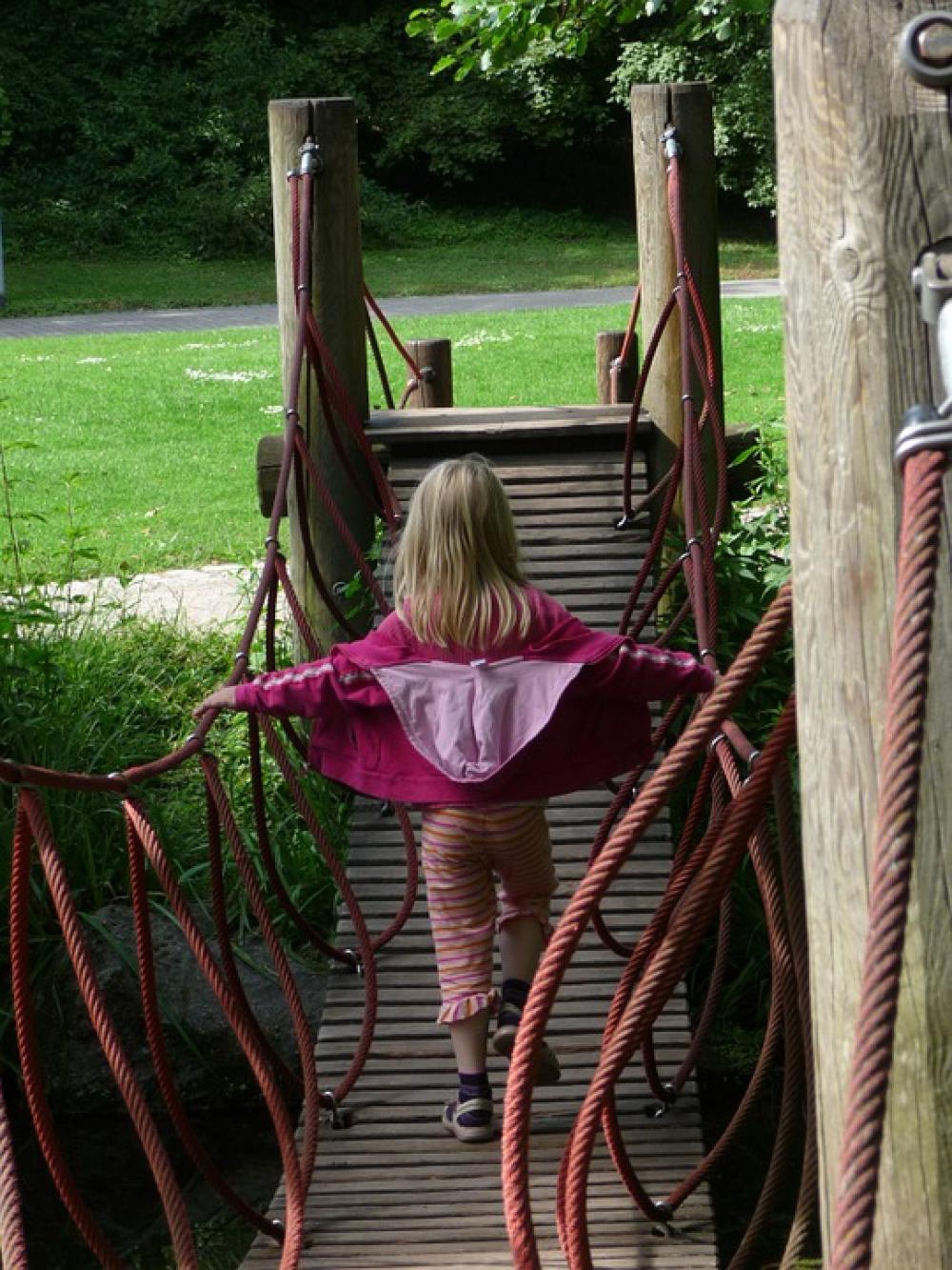 Child Bridge Park Adventure Play More Child Bridge Park Adventure Play More