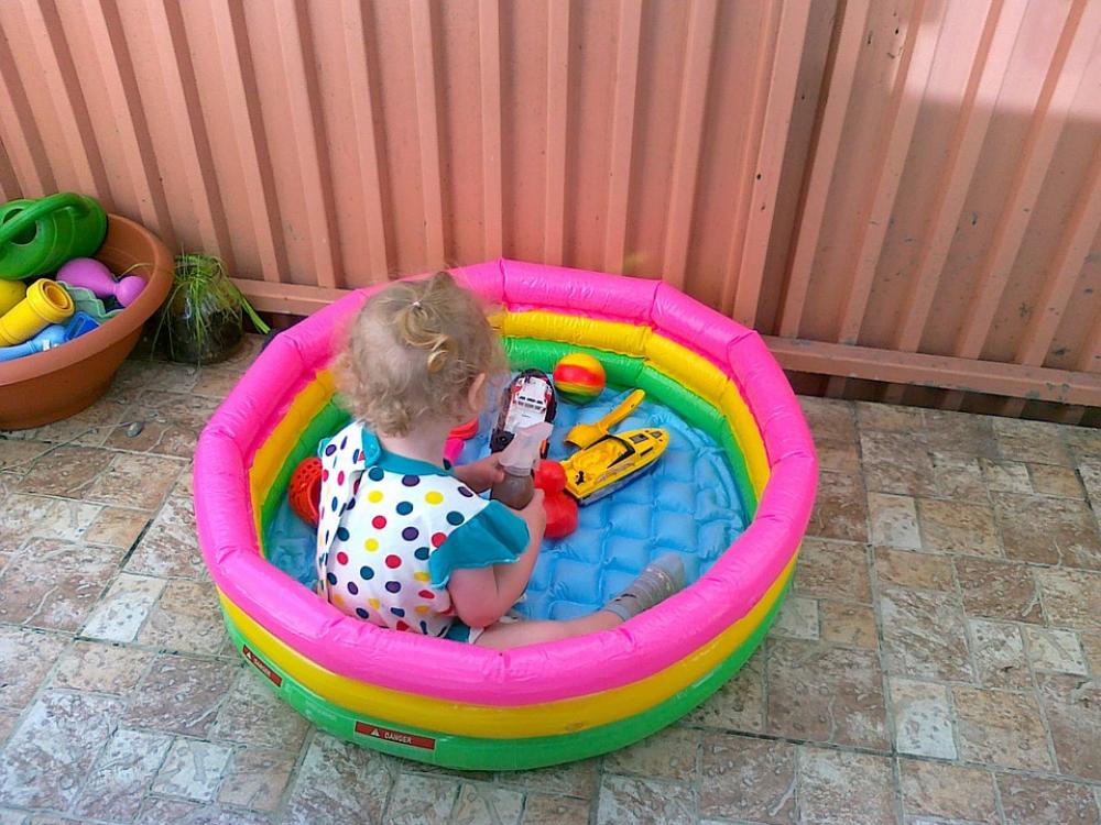 Children Summer Bathing Swimming Pool Children Summer Bathing Swimming Pool