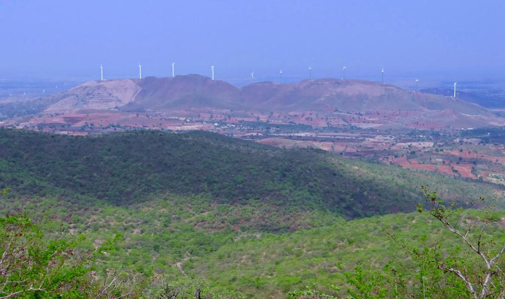 Chitradurga Hills Landscape Mountains Valley Chitradurga Hills Landscape Mountains Valley