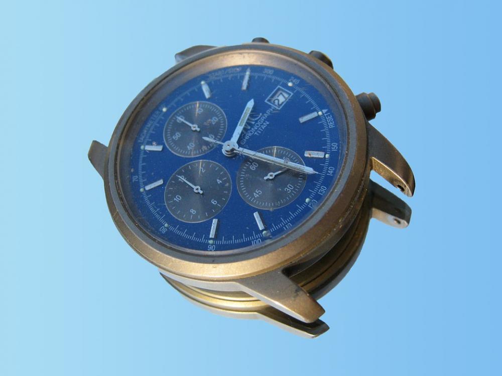 Clock Pocket Watch Blue Pointer Date Clock Pocket Watch Blue Pointer Date