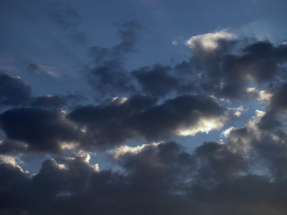 Clouds Rain Dark Sun Rays Sky Overcast Clouds Rain Dark Sun Rays Sky Overcast