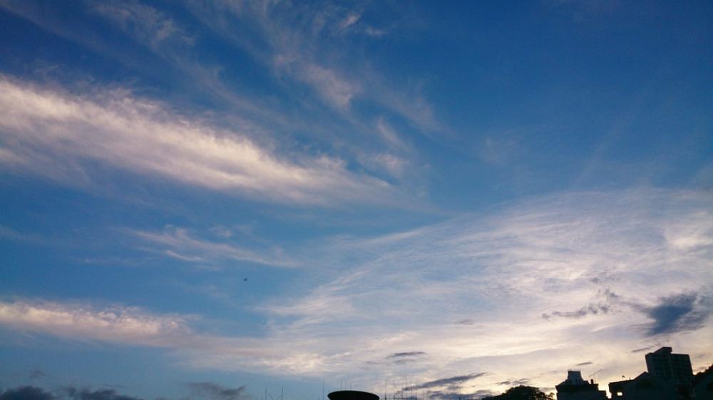 Clouds Blue Sky Hongkong Clouds Blue Sky Hongkong