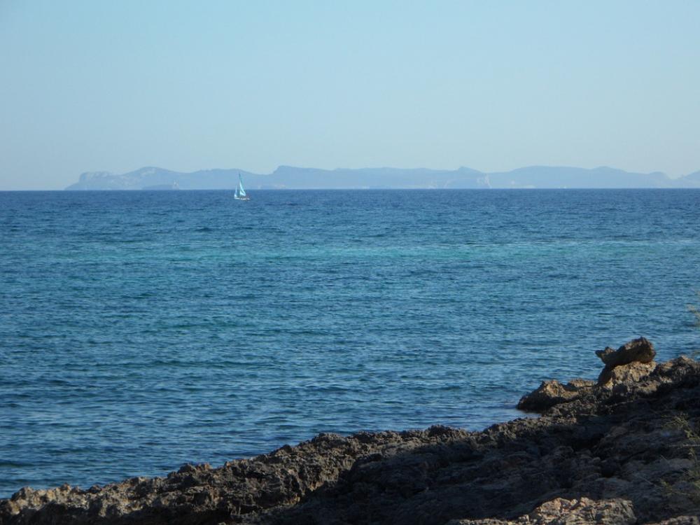 Coast Rocky Coast Mallorca Outlook Vision Distant Coast Rocky Coast Mallorca Outlook Vision Distant