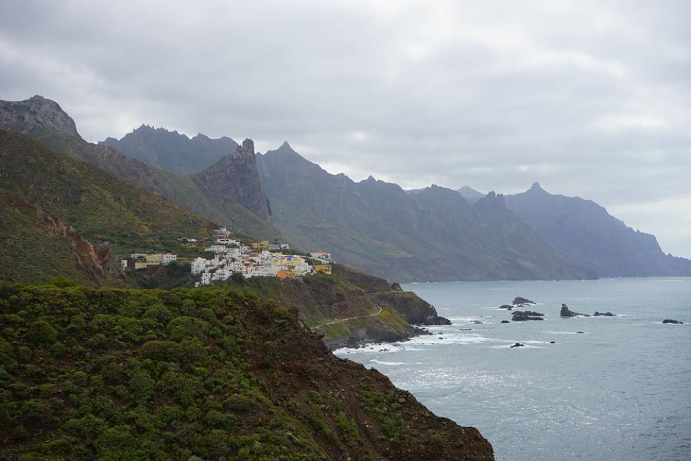 Coast Island Sea Rock Tenerife Coast Island Sea Rock Tenerife