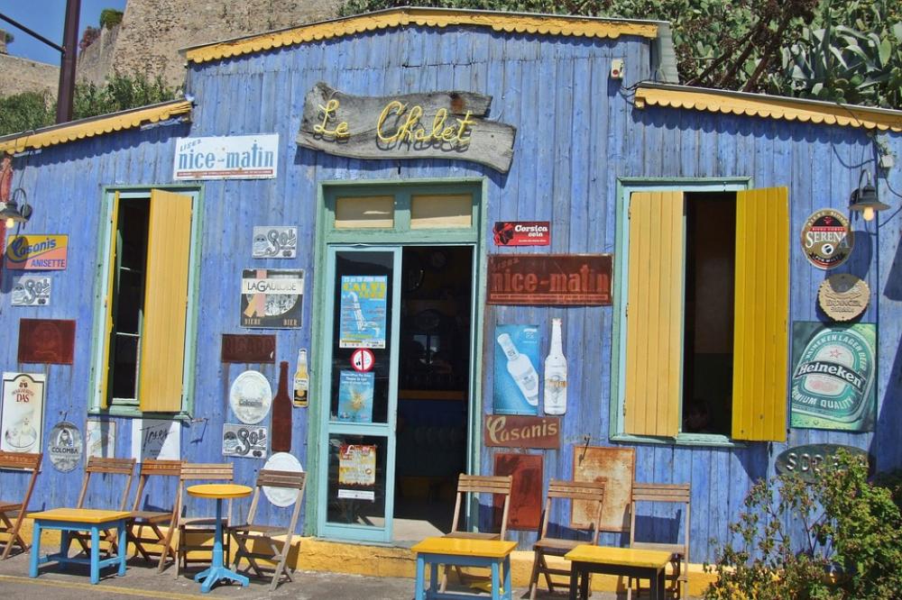 Coffee Break Building Color Holiday France Coffee Break Building Color Holiday France