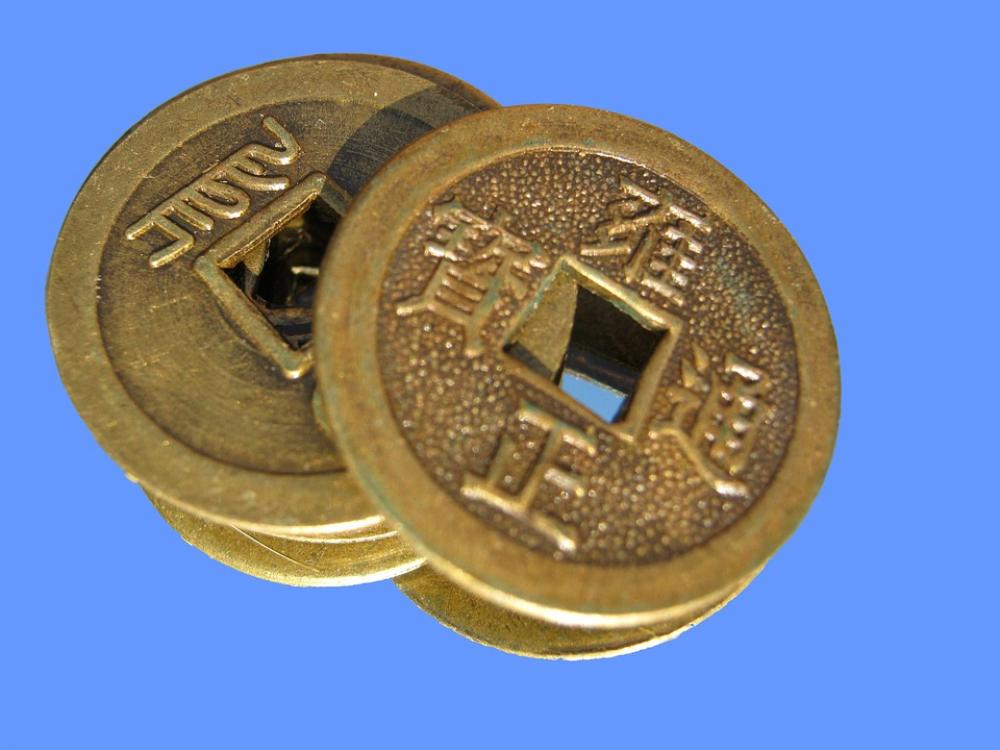 Coin Chinese Hole Luck Metal Characters Coins Coin Chinese Hole Luck Metal Characters Coins