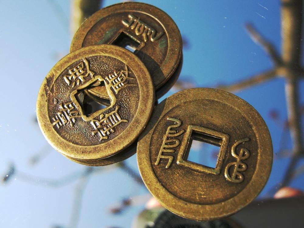 Coin Chinese Hole Luck Metal Characters Coins Coin Chinese Hole Luck Metal Characters Coins