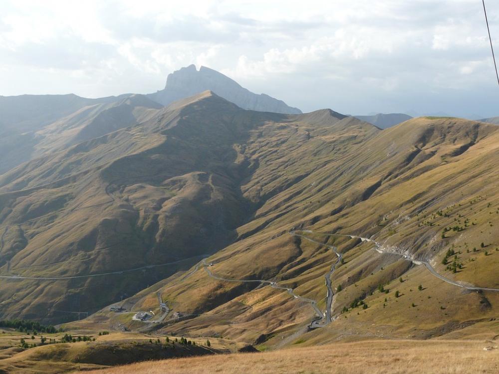 Col D'Allos Mountain Alps Hiking Landscape Nature Col D'Allos Mountain Alps Hiking Landscape Nature