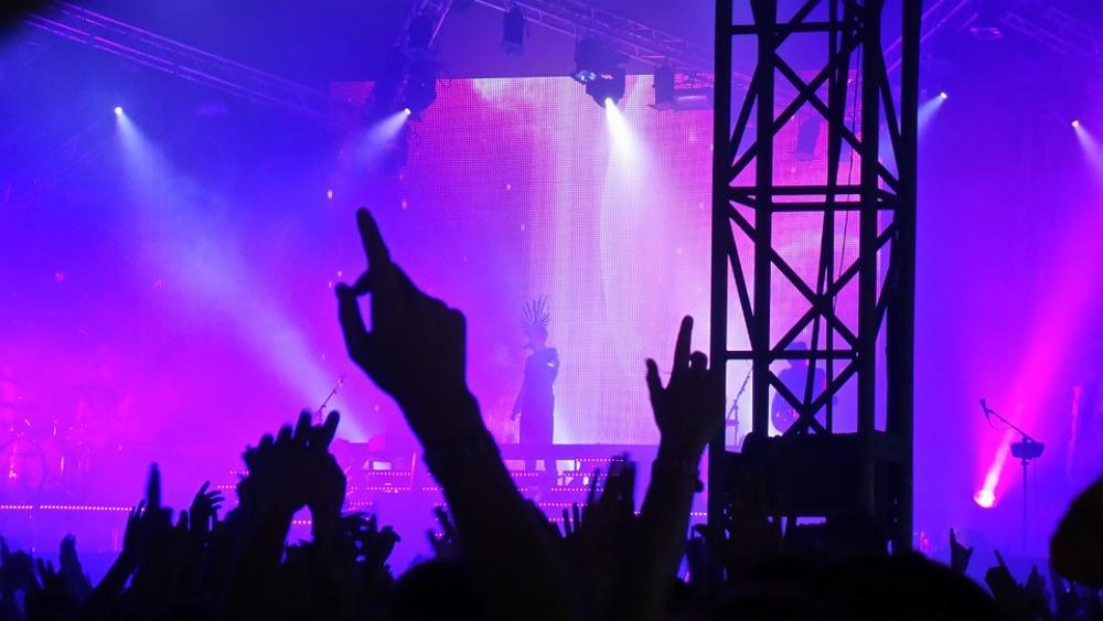 Concert Party Friends Music Purple Concert Party Friends Music Purple