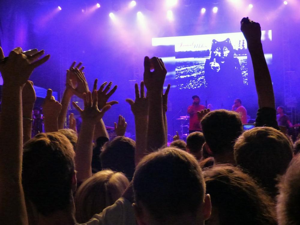 Concert Event Scene The Crowd People Music Group Concert Event Scene The Crowd People Music Group