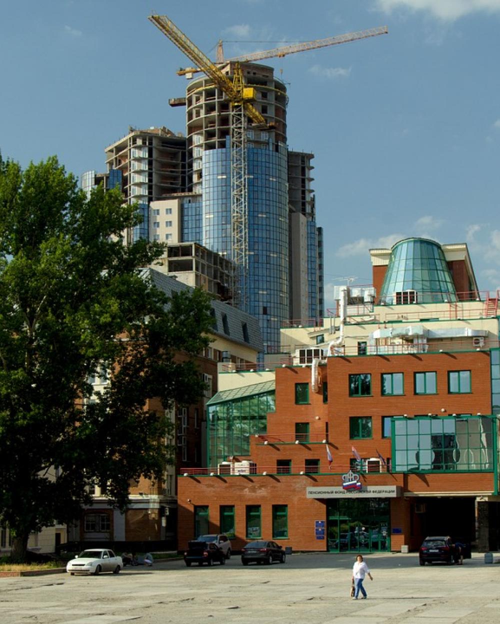 Construction Building Crane Hoisting Jib Crane City Construction Building Crane Hoisting Jib Crane City