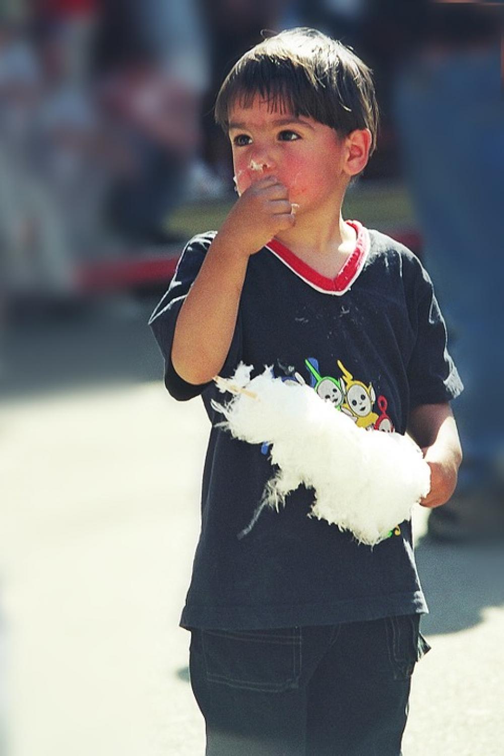 Cotton Candy Boy Sweetness Nibble Enjoy Cotton Candy Boy Sweetness Nibble Enjoy