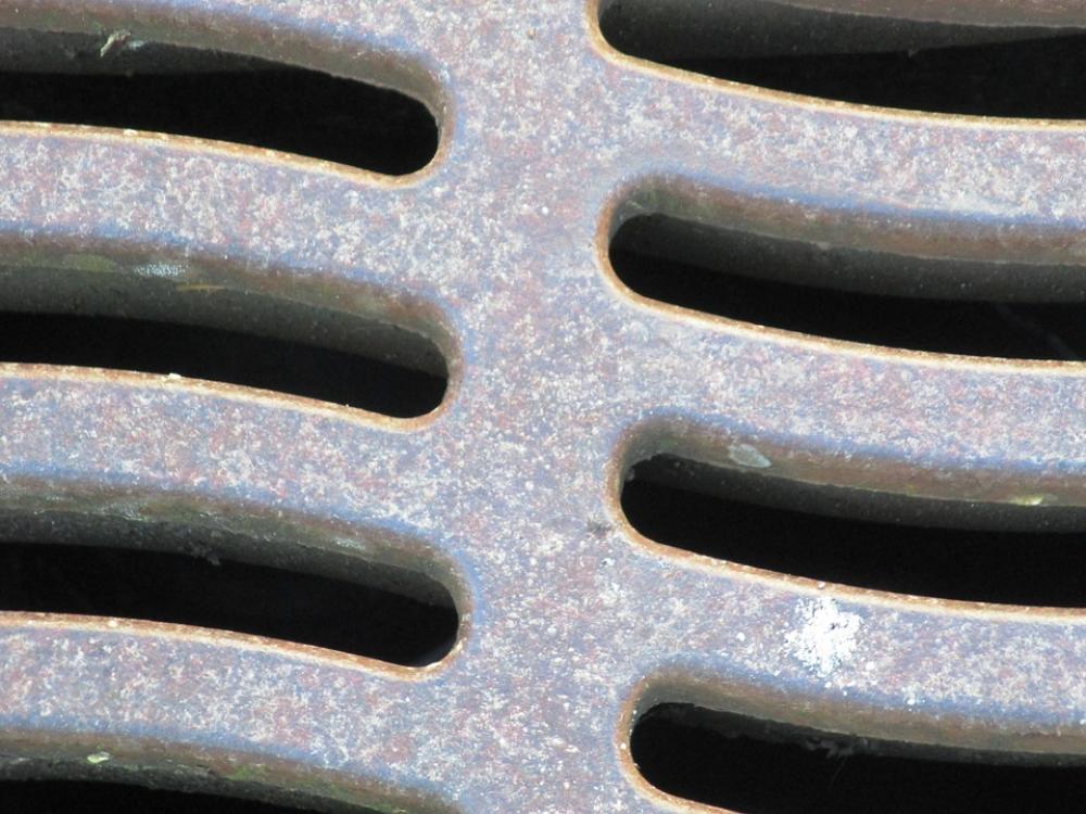 Cover Iron Sewage System Road Water Trace Cover Iron Sewage System Road Water Trace
