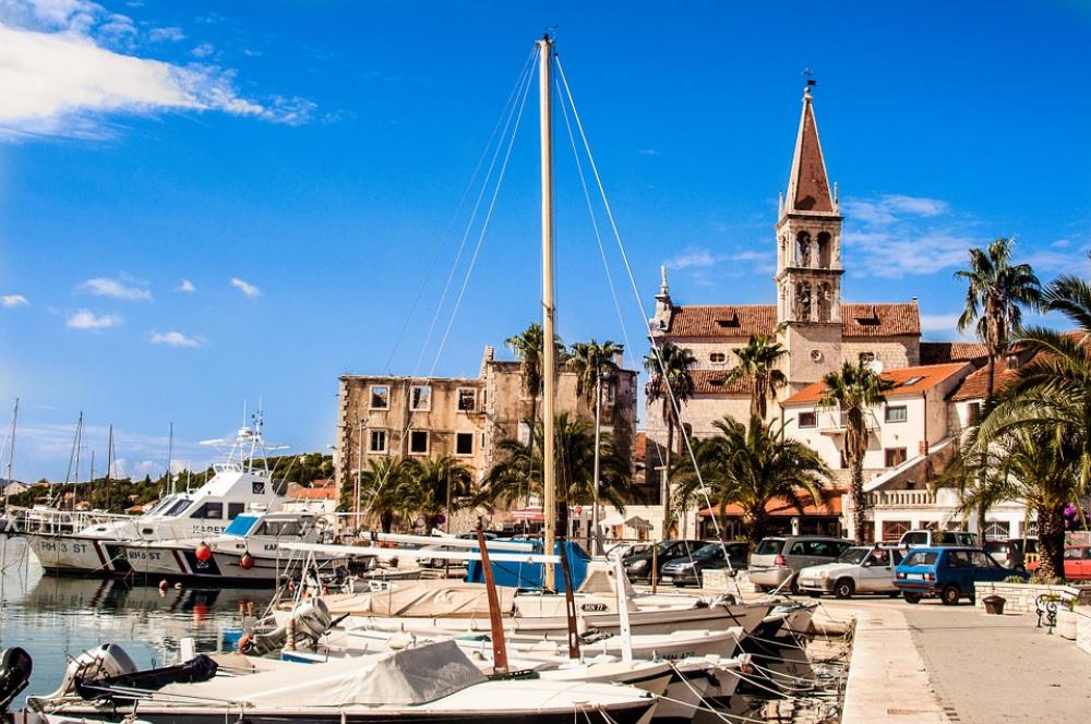 Croatia Brać Milna Port Marina Boats Boat Croatia Brać Milna Port Marina Boats Boat