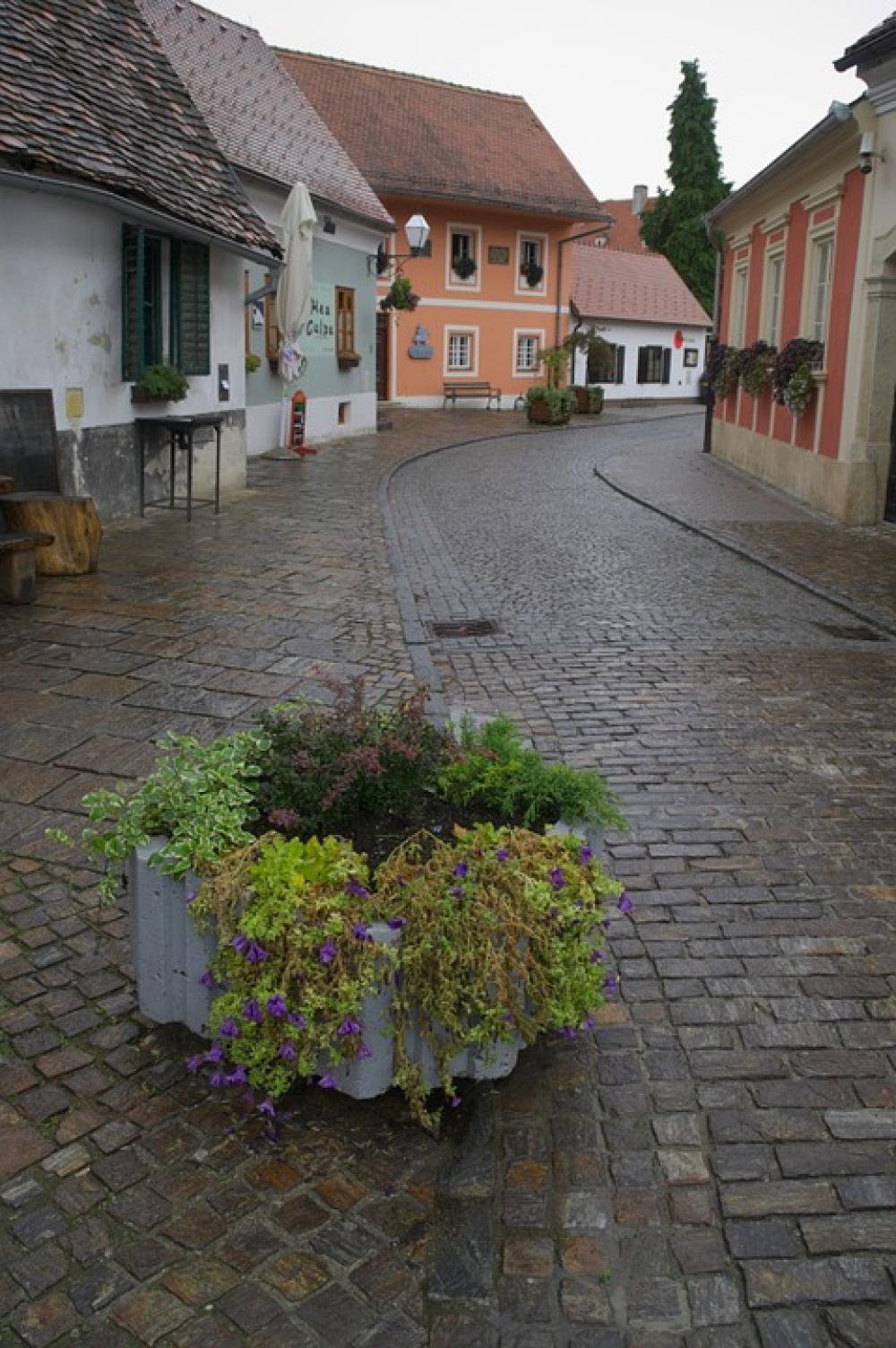 Croatia Varaždin Historic Center Alley Croatia Varaždin Historic Center Alley