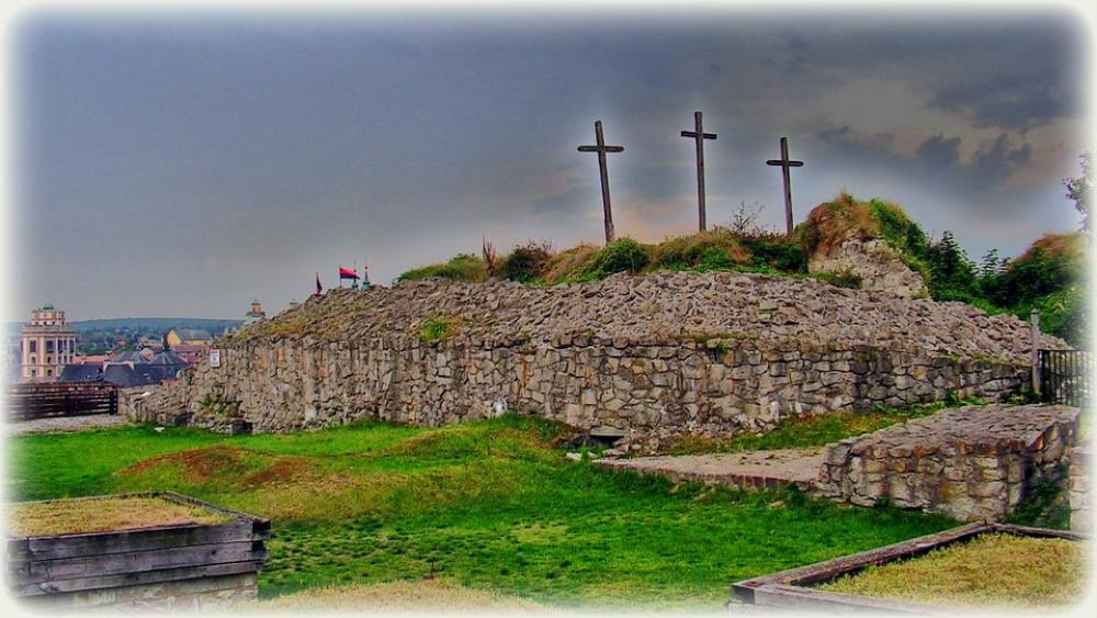 Crosses Kreuzberg Hungary Egger Castle Crosses Kreuzberg Hungary Egger Castle