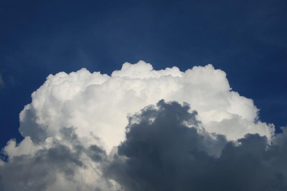 Cumulus Cloud White Steam Sky Blue Cumulus Cloud White Steam Sky Blue