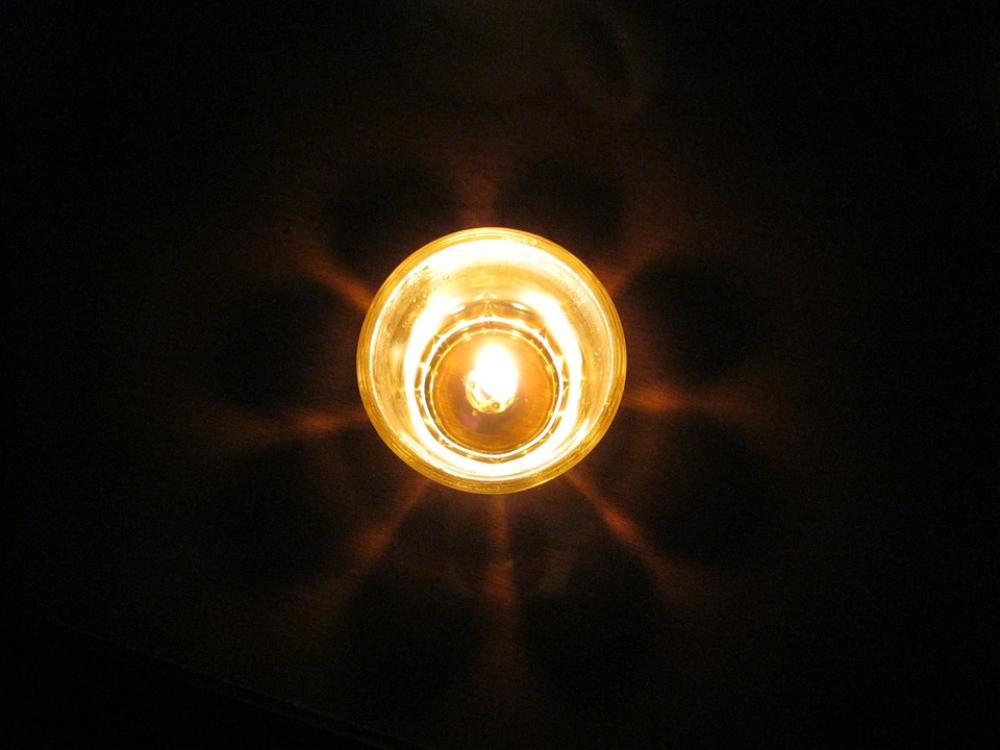 Cup Candlelight Shadow Cup Candlelight Shadow