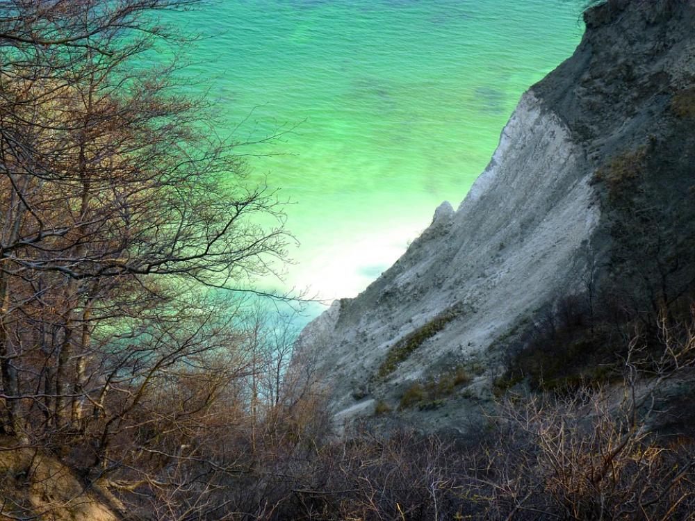 Denmark Moens Klint Møns Klint Baltic Sea Rock Denmark Moens Klint Møns Klint Baltic Sea Rock