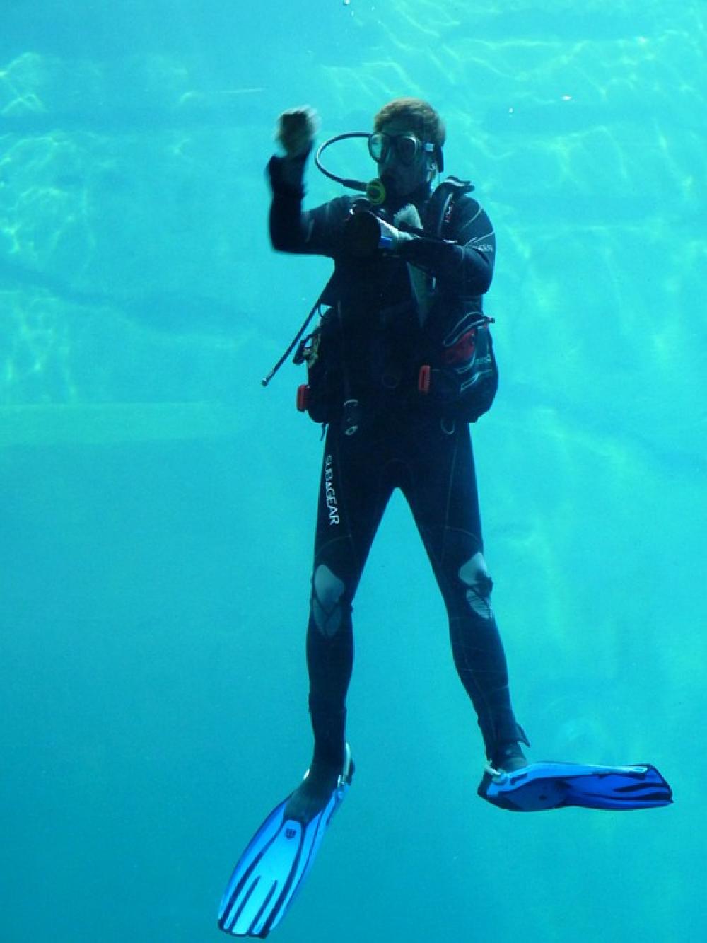 Divers Diving Suit Fins Underwater Divers Diving Suit Fins Underwater