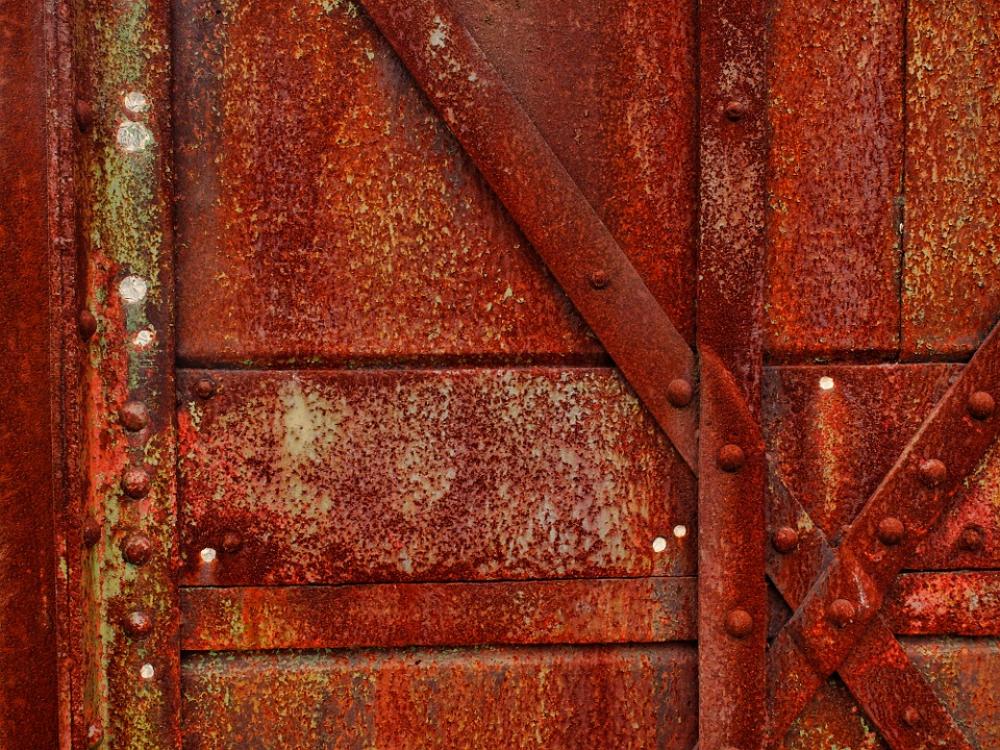 Door Rust Red Door Rust Red