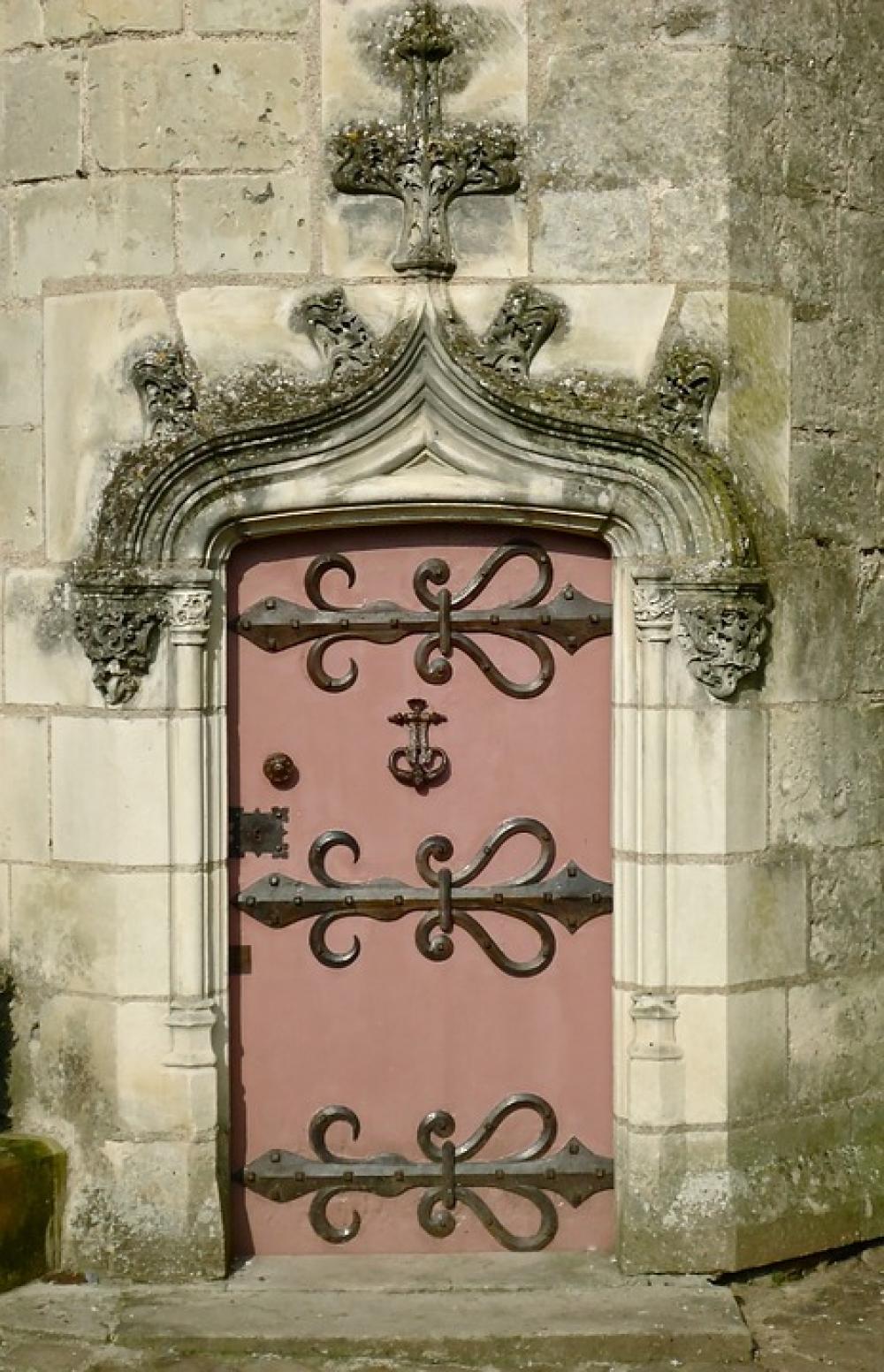 Door Iron Castle Pierre Forged France Former Door Iron Castle Pierre Forged France Former