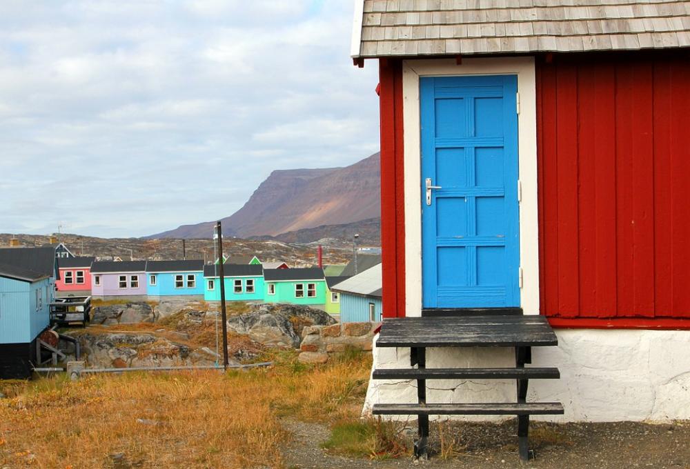 Door House Of Stairs Red Qeqertarsuaq From Door House Of Stairs Red Qeqertarsuaq From