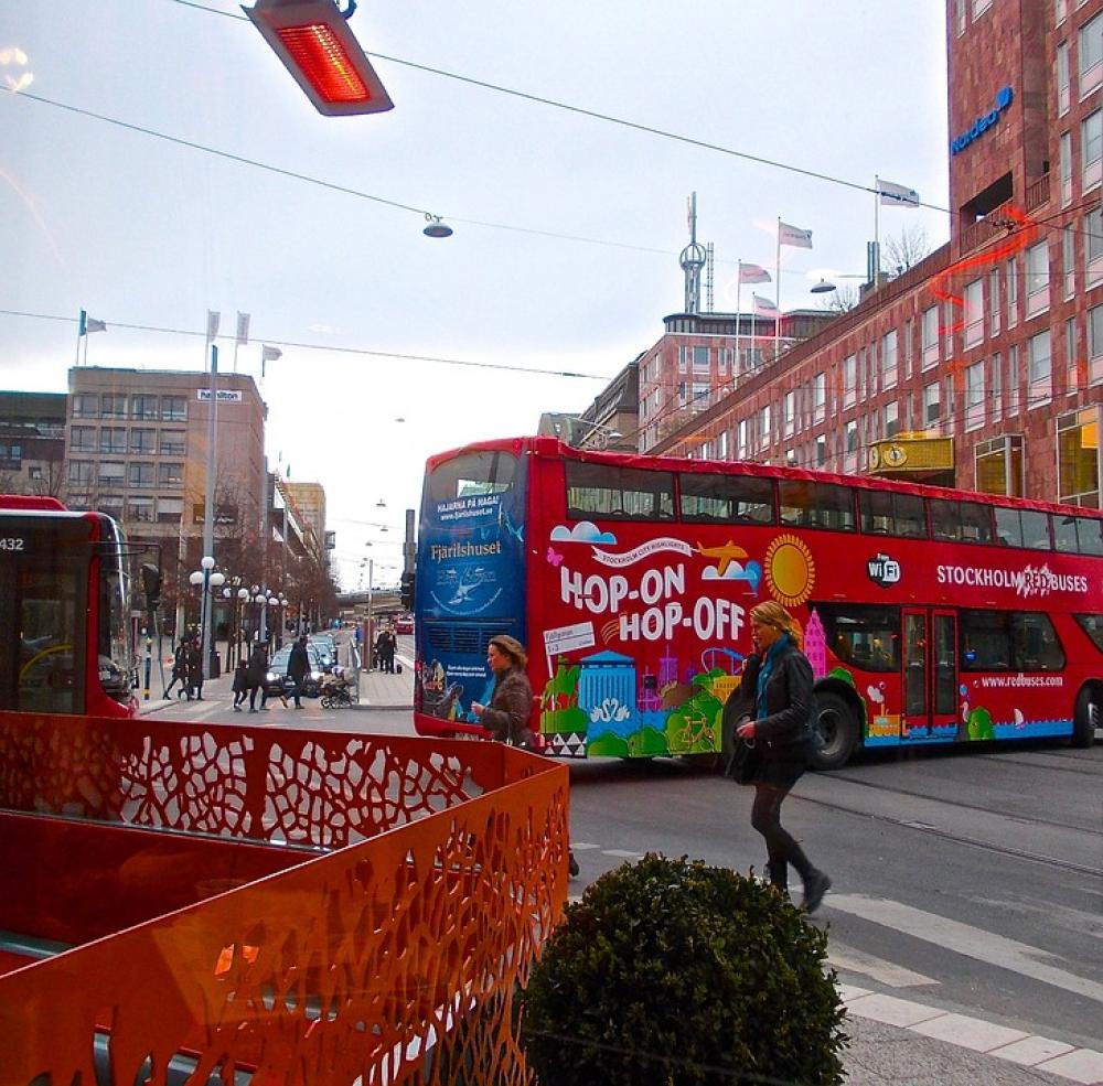 Double Decker Afro Fence Central Stockholm Double Decker Afro Fence Central Stockholm