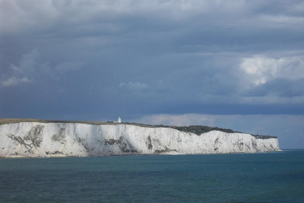 Dover White Cliffs Cliffs Sea Coast England Dover White Cliffs Cliffs Sea Coast England
