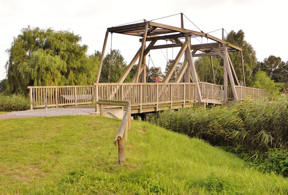 Drawbridge Bridge Wooden Bridge Antique Ueckermünde Drawbridge Bridge Wooden Bridge Antique Ueckermünde