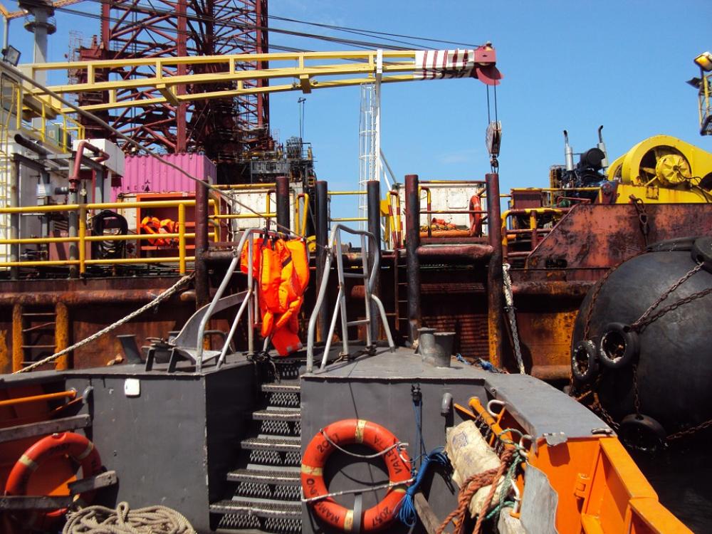 Drilling Platform Africa Gabon Travel Drilling Platform Africa Gabon Travel